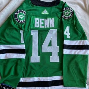 Dallas Stars 14 Benn Adidas Jersey